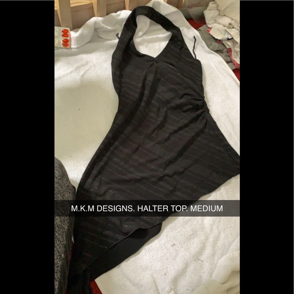 MKM DESIGNS HALTER TOP